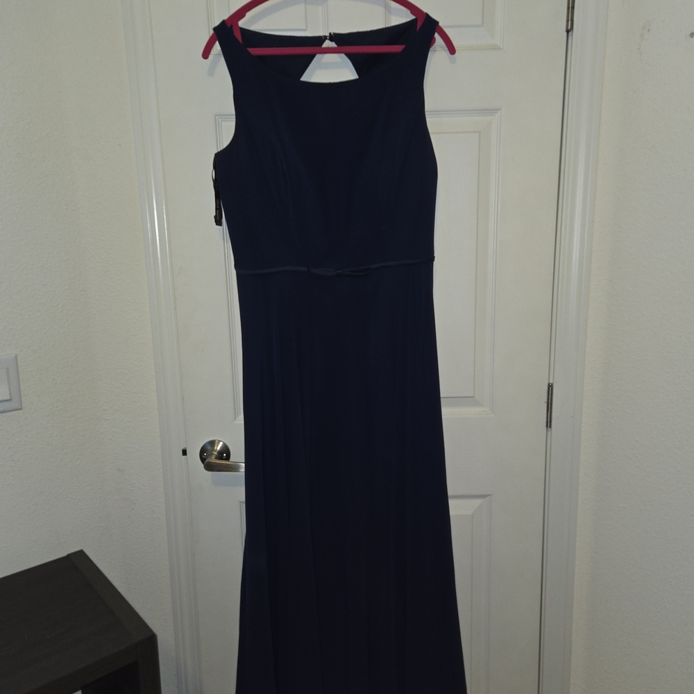 Alfred Angelo Midnight Blue Maxi Dress
